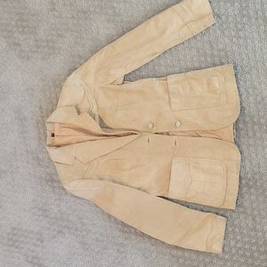 Sheplers Tan Leather Jacket size 8